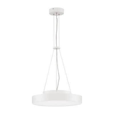 Lustra LED suspendata design circular PERFECT 40cm alba 3000K Dimmable