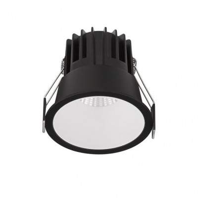 Spot LED incastrabil tavan fals / plafon LUELA 3000K negru/alb