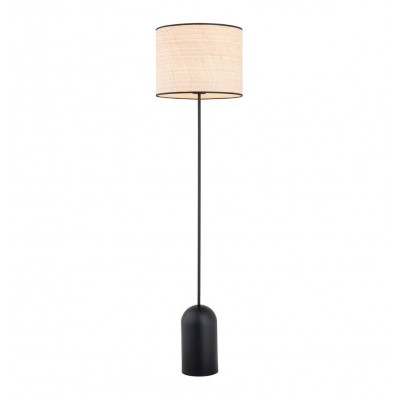 Lampadar/Lampa de podea design decorativ Aspen negru/ratan