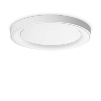Plafoniera LED design circular Planet pl d60 alba