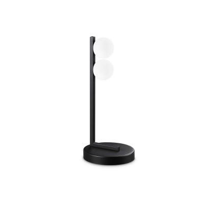 Lampa de masa LED design minimalist Ping pong tl2 negru