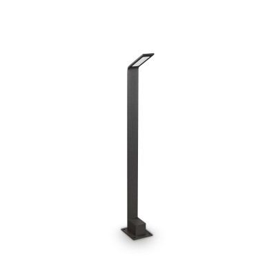 Stalp LED iluminat exterior modern Agos pt h80 3000k negru