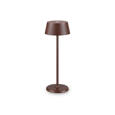 Veioza/Lampa de masa LED stil minimalist Pure tl cafeniu