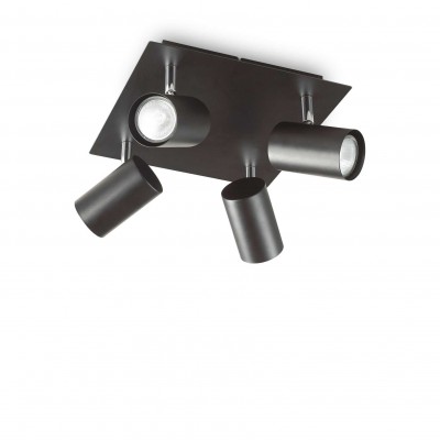 Plafoniera design modern minimalist Spot pl4 negru