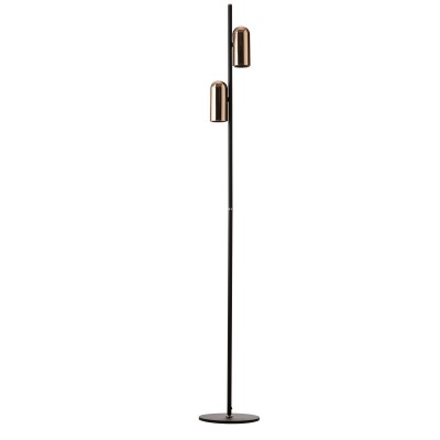 Lampadar modern stil minimalist VIVI 2 negru/auriu