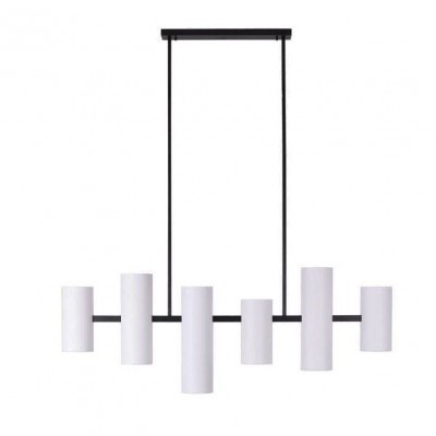 Lustra design modern LAXER 6L, alb