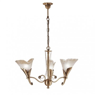 Candelabru 3 brate LUX design clasic realizat manual 316 Creamy