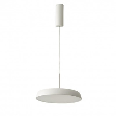 Lustra/Pendul LED modern CLARA 15 alb