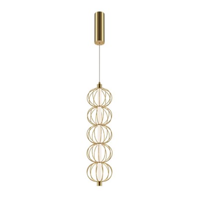 Lustra/Pendul LED design decorativ Golden Cage 