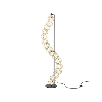 Lampadar LED design decorativ Golden Cage 