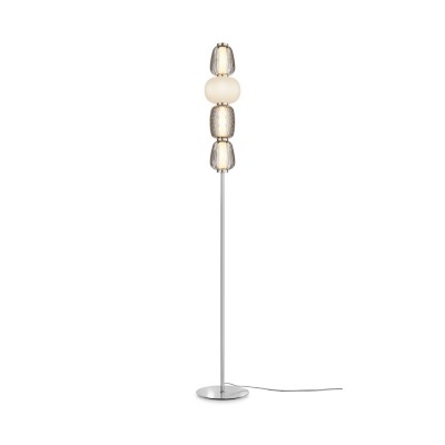 Lampadar LED design modern decorativ Pattern crom