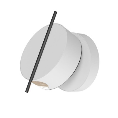 Aplica LED ambientala reglabila design modern minimalist Nuance alb/negru