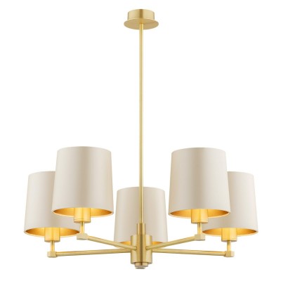 Candelabru 5 brate modern PRINCETON bej