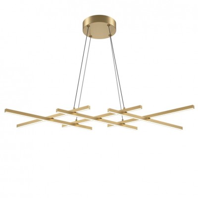 Lustra LED suspendata design geometric Halo alama