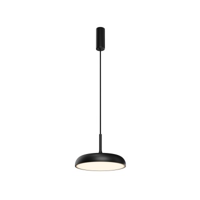 Lustra/Pendul LED  design modern Gerhard 30cm negru