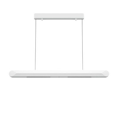 Lustra LED suspendata stil minimalist modern Motion alb