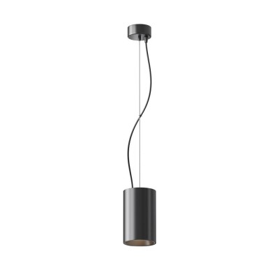 Pendul LED iluminat design tehnic Efir D-9,5cm 25W negru