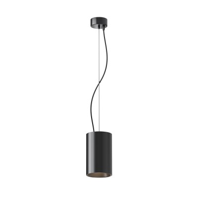 Pendul LED iluminat design tehnic Efir D-10,5cm 33W negru