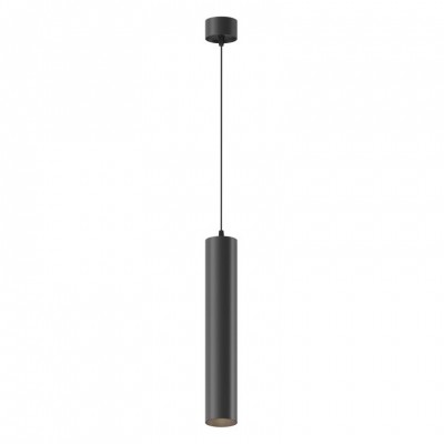 Pendul LED iluminat design tehnic FOCUS D-5,2cm negru