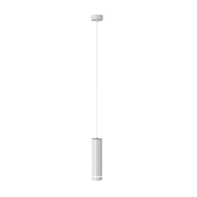 Pendul LED iluminat design tehnic Orlo D-7,9cm alb