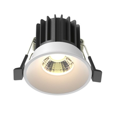 Spot LED incastrabil iluminat tehnic Round D-6cm alb