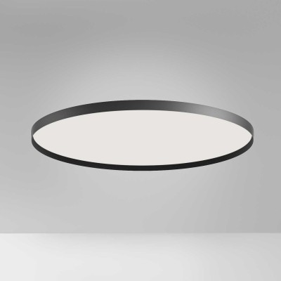 Plafoniera LED design slim ACELIA 80cm, auriu, alb sau negru