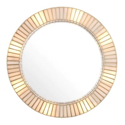 Oglinda decorativa design LUX cu iluminat Monari 90cm
