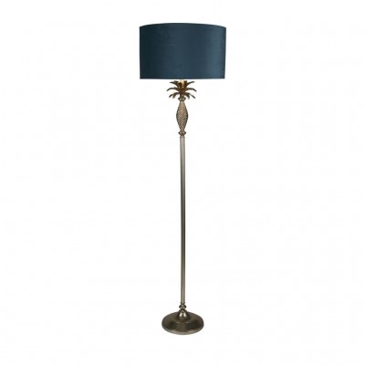 Lampadar/Lampa de podea design lux elegant Belle argintiu/teal