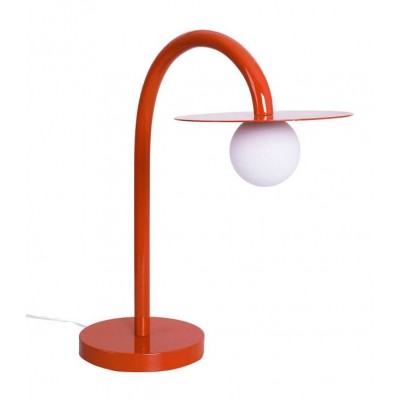 Lampa de masa LED design minimalist ENIGMA, Coral red
