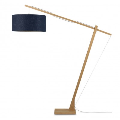 Lampadar eco din bambus Montblanc 6030 natur/ blue denim