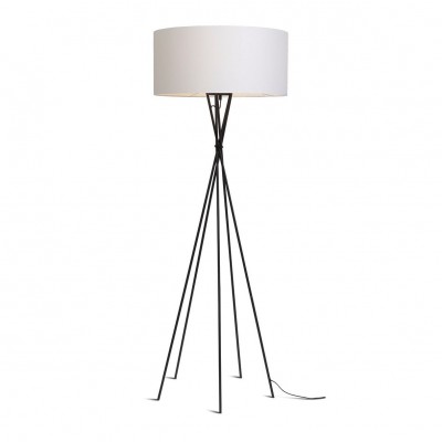 Lampadar design modern Lima 6030 negru/ alb