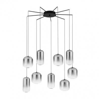 Lustra cu 9 pendule LED design modern AELIA