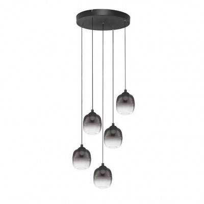 Lustra cu 5 pendule LED design modern ESSENTIAL