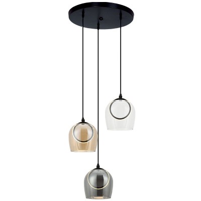 Lustra cu 3 pendule design modern LED LIGHT