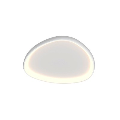 Plafoniera LED dimabila design slim Axel alba 60cm