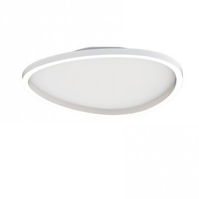 Plafoniera LED dimabila design slim Josie alba 40cm