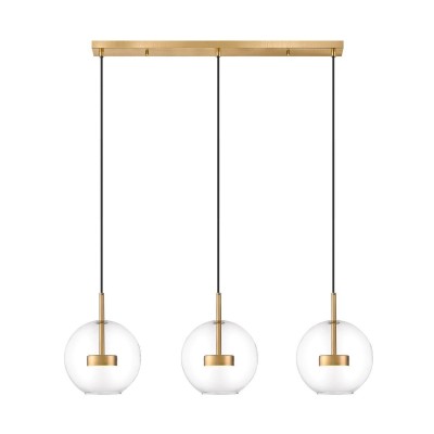 Lustra moderna cu 3 pendule LED Enceladus