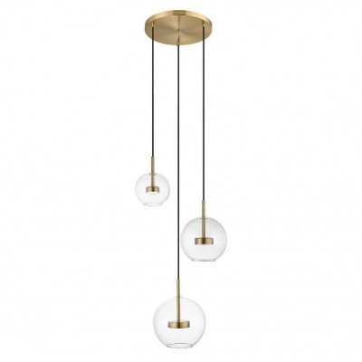 Lustra moderna cu 3 pendule LED Enceladus