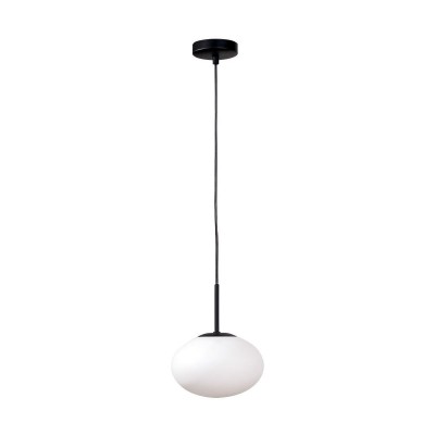 Lustra suspendata moderna Omi negru, 20cm