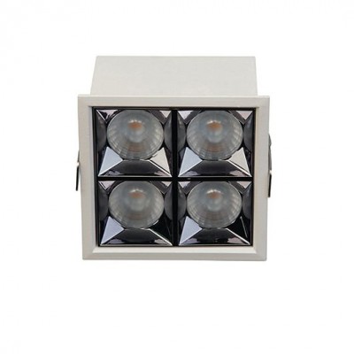 Corp incastrabil cu 4 spoturi LED Sandy White