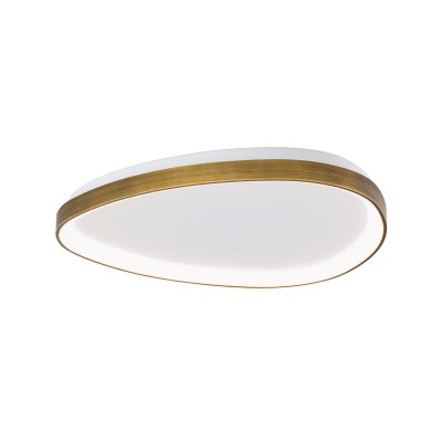 Plafonira LED design modern slim CHARLIE patina D-65cm