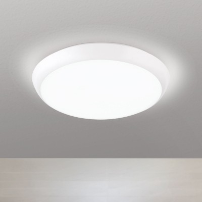 Plafoniera LED pentru baie design circular MAGGY D-25cm alba