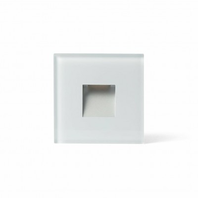 Spot LED de exterior IP65 iluminat ambiental DART SQ White