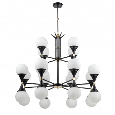 Candelabru 24 surse de lumina design LUX realizat manual BARI