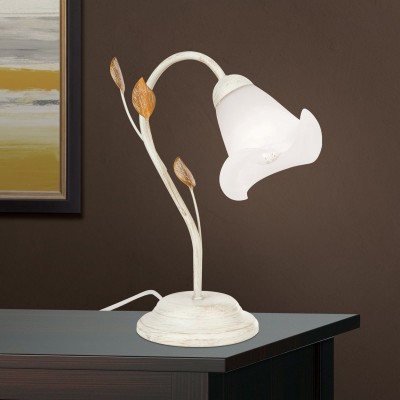 Veioza/Lampa de masa design elegant SISI ivory-gold