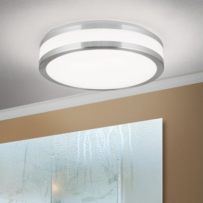 Plafoniera LED moderna NEDO D-28,5cm alb/aluminiu