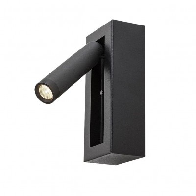 Aplica de perete LED design minimalist Gello negru