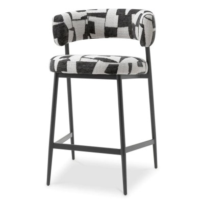 Scaun bar design LUX Counter Stool Folsom, Brooklyn black