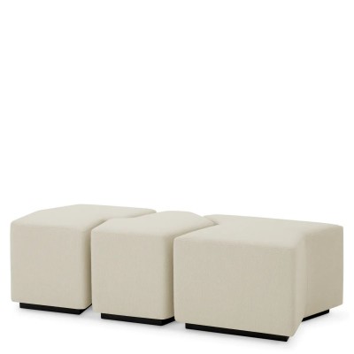 Set de 3 tabureti design LUX Filbert