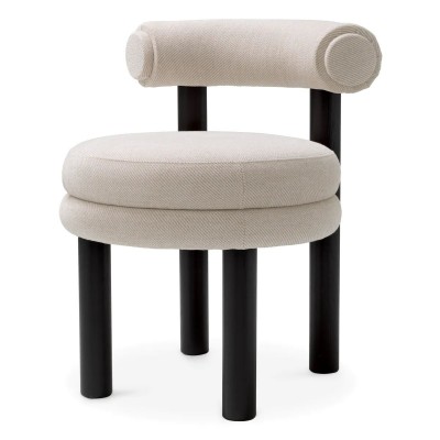 Scaun dining elegant design LUX Zoey, Fisher sand